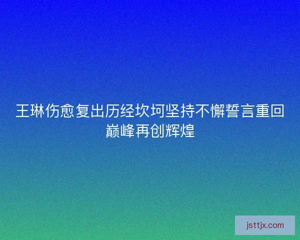 王琳伤愈复出历经坎坷坚持不懈誓言重回巅峰再创辉煌